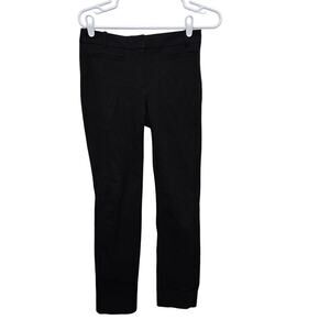 J.Crew Factory Minnie Pants 00S Black Slim Ankle